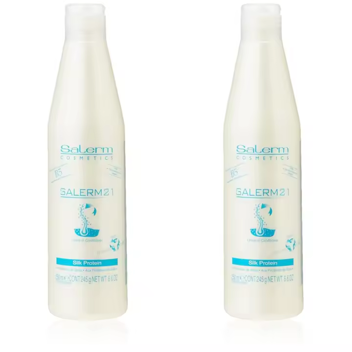SALERM Cosmetics Pack 2 unidades Salerm 21 Leave-in Conditioner Silk Protein 250ml - 1