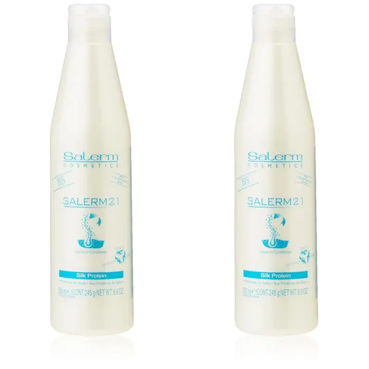 SALERM Cosmetics Pack 2 unidades Salerm 21 Leave-in Conditioner Silk Protein 250ml - 1