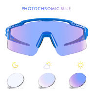 Gafas De Ciclismo Kapvoe-RED Para Hombres Y Mujeres Con Lentes Fotocromáticos UV400 Gafas De Sol Para Bicicleta Deportes Al Aire Libre Acetato Polímero - details 3