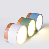 Spotlight LED De Techo Plano Iluminación Moderna Nórdica Madera Dimmer 5W 7W 9W 12W 15W Luz Interior Para Decoración De Interiores - details 1