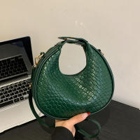 Bolso De Hombro PU Cuero Moda Color Sólido Con Red Trendy Bolso Cruzado Pequeño Para Damas Lujo Diseñador Bolsos De Mano - details 22
