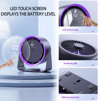 Ventilador USB Silencioso Ultrapotente con Rotación de 360° - details 1