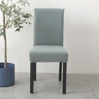 Funda De Silla De Comedor Elástica Gruesa Y Elegante Para Cocina Hotel Boda Banquete Cubierta De Silla Moderna En Tela Spandex/Poliéster - details 11