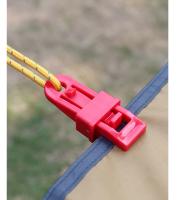 20PCS Clip De Tenda Puxar Y Empurrar Clip De Adhesión Para Tenda Accesorios De Camping Al Aire Libre Correas De Cierre Antigolpes Para Tenda - details 16