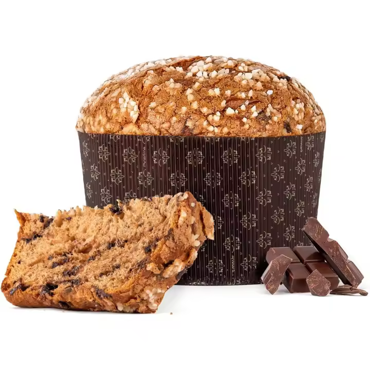 Antonella Panettone Chocolatissimo de Chocolate 1200 Gr - Artesanal con Masa Madre - Dulce Navideño - 1