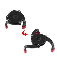 Llave De Tres Mandíbulas Para Filtro De Aceite Con Antideslizante Y Bola De Eliminación De Núcleo De Aceite Herramienta Unidireccional Para Reparación De Coches Y Camiones - details 1