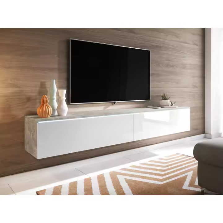 Mesa de tv Sarasota 121 , Muebles ES, 180 x 30 x 33cm - 1