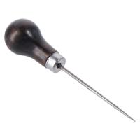 3Pcs Herramienta De Agujero En Cuero Con Mango De Madera Herramienta De Rasguño Y Costura Para Artesanía Y Reparación De Cuero - details 4