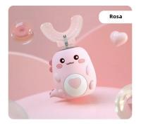 Cepillo De Dientes Eléctrico Para Niños Con Cerdas De Silicona 360 Grados Automático Recargable Por USB Cepillo Inteligente En Forma De U - details 9