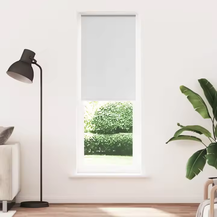 Estor Enrollable Opaco Blanco 75x210 cm Tela Ancho 70,7 cm - 1