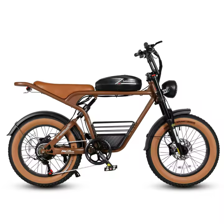 Samebike M20-III M20-II 1000W * 2 motores Dobles 2000W 48V 32ah velocidad Máxima 60 km/h neumáticos de 20 pulgadas duración 220km Pantalla LCD de Bicicleta Eléctrica - 1