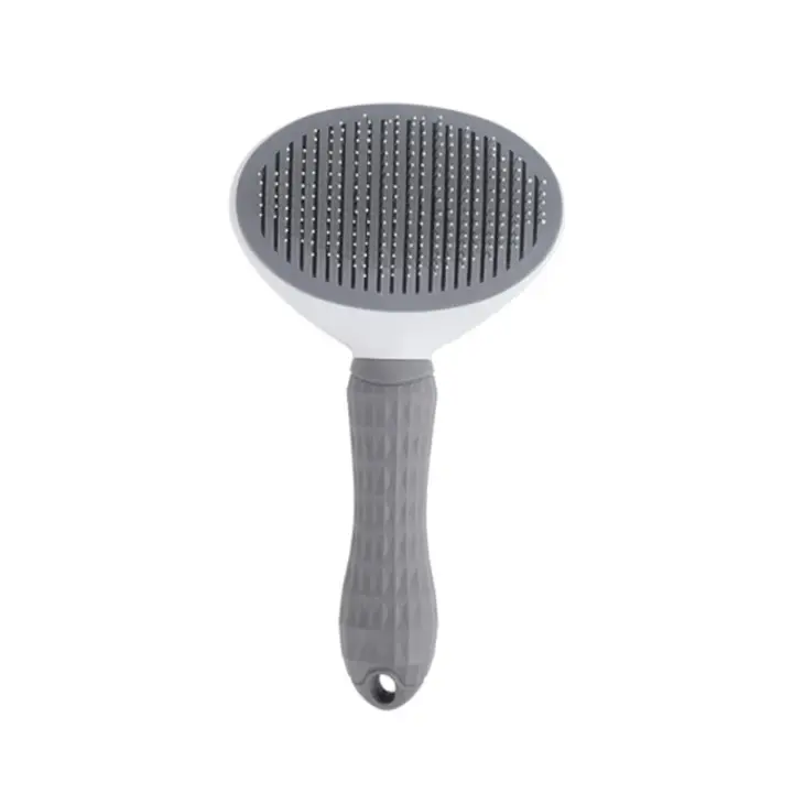 Cepillo Para Pelaje De Mascotas Acero Inoxidable Desenredo Automático Peine Para Gatos Y Perros Limpieza Y Aseo De Animales - 1