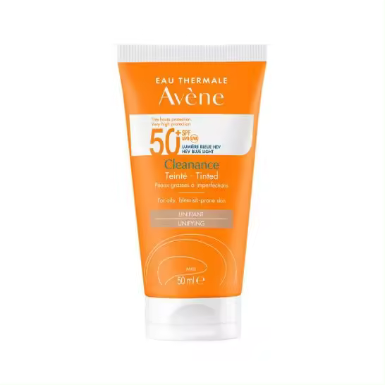 Avene Solar Cleanance Solar SPF 50+ Color 50ml - 1
