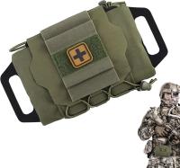 Bolsa de supervivencia para senderismo, Kit de supervivencia para acampar para la familia, Bolsa de kit de supervivencia Bolsa de utilidad de supervivencia para acampar Senderismo Hogar Camión al aire - details 1