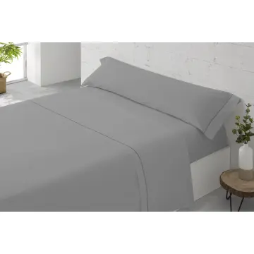 Sábana Encimera Blanca 160x270 Cm - 50% Algodón 50% Poliéster - 144 Hilos