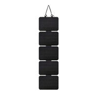 Organizador De Joyas Plegable En Tela 1pc Colgante De 5 Niveles Para Pendientes Y Collares Bolsa De Almacenamiento Para Pulseras Y Collares - details 5