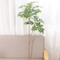 Arbol De Ficus Artificial Grande Rama De 76-140cm Planta De Palma Verde Falsa Para Decoración De Jardín Y Hogar Material Plástico - details 6