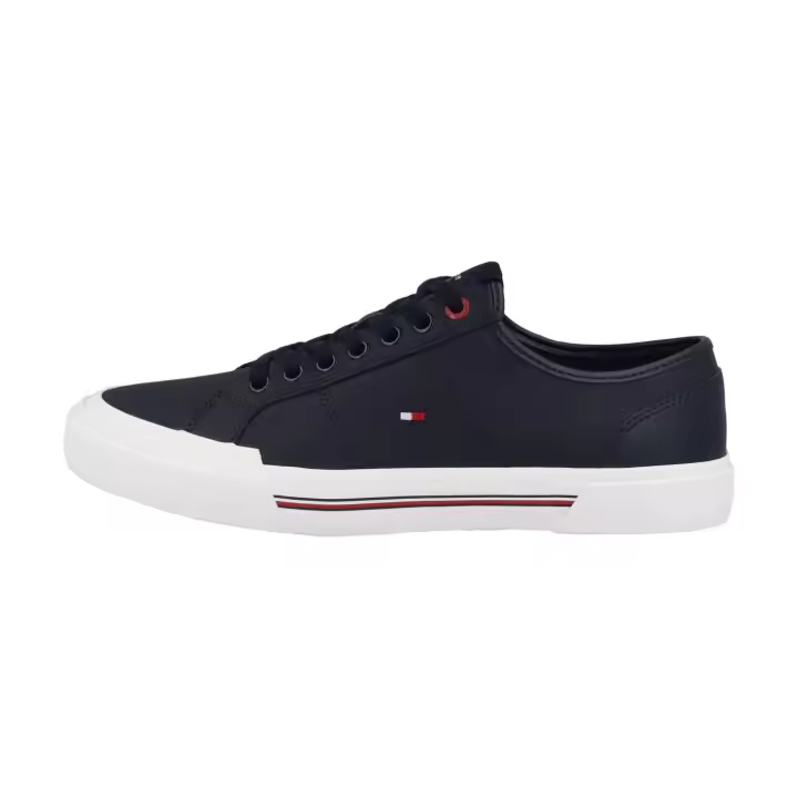 Tommy Hilfiger - Zapatillas azul Hombre Vulcanized Sneaker (Desert Sky), Talla 44 EU - 1