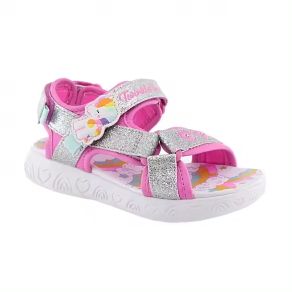 Sandalias Skechers Rainbow Unicorn Plata-Rosa Skechers ISKE24E98 - 1