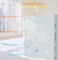 Termostato Inteligente WiFi Tuya Control Remoto De Temperatura Para Calefacción Eléctrica Piso Agua/Gas Boilero Compatible Con Yandex Google Home Alexa - details 1