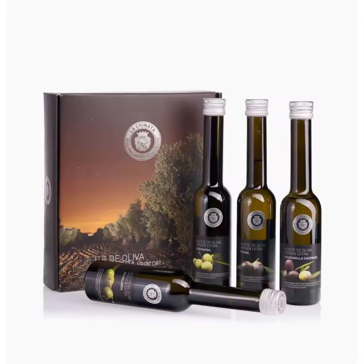 La Chinata Box de Cata Aceite de Oliva Virgen Extra (4x250ml) - 1