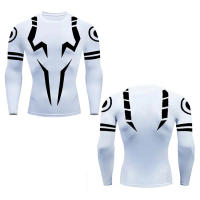 Camiseta De Compresión Para Hombre Jujutsu Kaisen Anime Fitness T-Shirt Deporte Secado Rápido Elasticidad Tops Verano - details 21