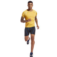 Camiseta De Correr Para Hombre Verano Deporte Fitness Sudadera Elástica Compresión T-Shirts De Poliéster Talla Verdadera Para Gimnasio Y Deportes - details 8