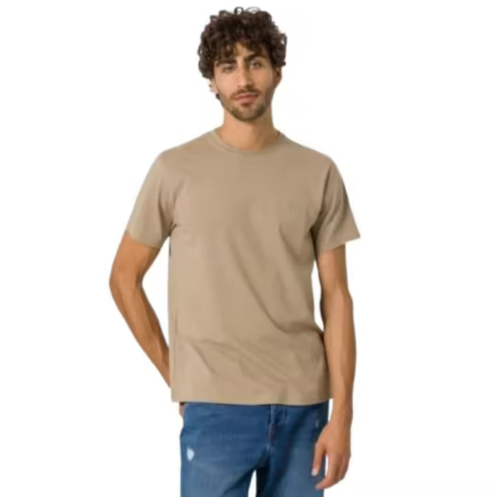 TIFFOSI - Camiseta de Manga Corta para Hombre en Color Beige - 1