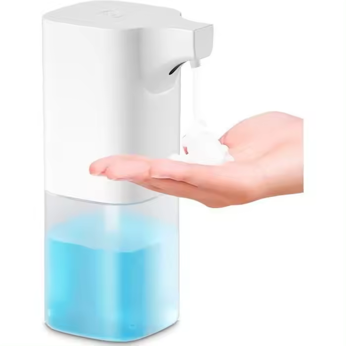 Dispensador automático de jabón, dispensador de jabón de espuma de 350 ml, dispensador automático de jabón de Manos sin contacto - 1