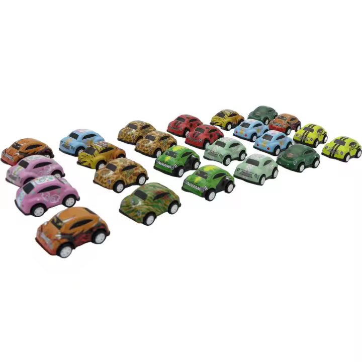 Set 24 Coches de Metal de 5.5 cm Vehículos para jugar MODELMOVIL - 1