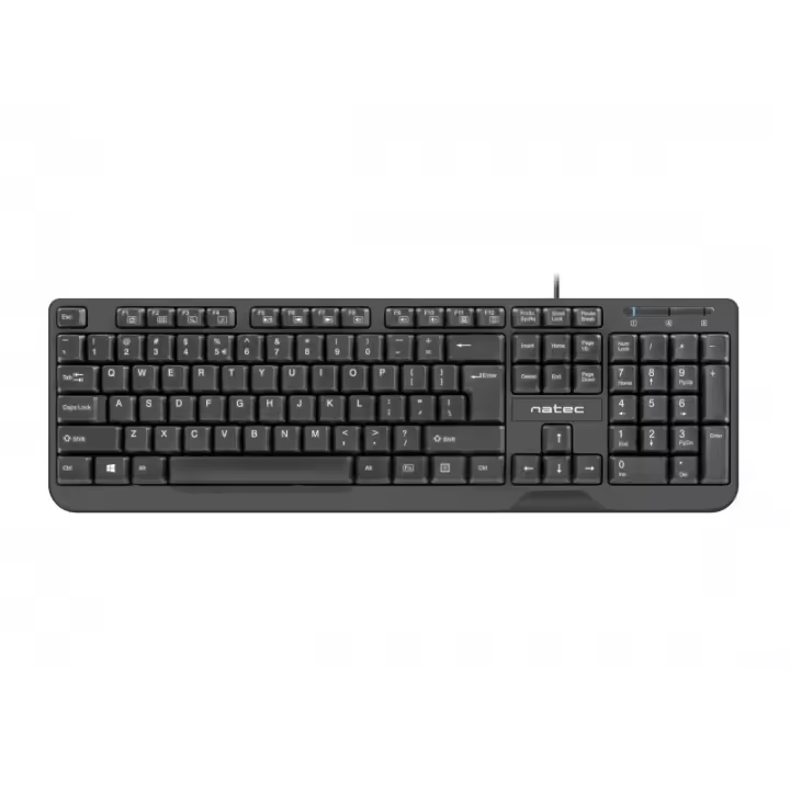 NATEC - Trout teclado Oficina USB QWERTY Español Negro NKL-1720 - 1