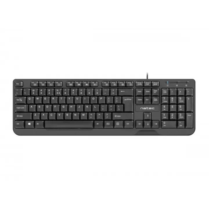 NATEC - Trout teclado Oficina USB QWERTY Español Negro NKL-1720 - 1