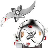 Biolomix Molinillo De Granos Eléctrico, 700g Molino Eléctrico De Cereales Para Granose Molinillo Súper Fino Máquinas Comerciales 220V Para Vainilla/Grano/Especias/Nueces - details 4