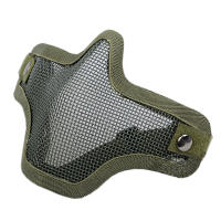 Máscara Táctica Para Airsoft Protección Metálica Con Malla Respirable Accesorios Para Paintball Y Caza Al Aire Libre - details 4