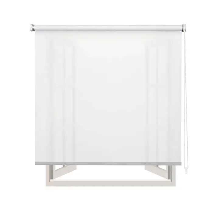 Estor Enrollable Economico Translúcido Liso, Fácil de Instalar, 60-200x180cm, Estores para Ventanas y Puertas, varios colores. - 1