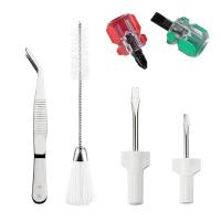 Juego De 6 Piezas Herramientas De Reparación Y Limpieza Para Máquina De Coser Incluye Alicate Cepillo Y Destornillador - details 2