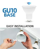 Bombilla LED GU10 Con Sensor De Movimiento PIR 3W 6W 9W 12W Energía Ahorro Para Techo Abajo Luz Nocturna Enviado De China - details 7