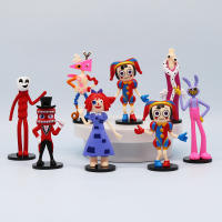 Set De 8 Figuras De Acción Anime El Circo Digital Ragatha Jax Pomni Muñecos De Colección PVC Decoraciones Para La Habitación Juguetes Para Adolescentes Y Adultos - details 6