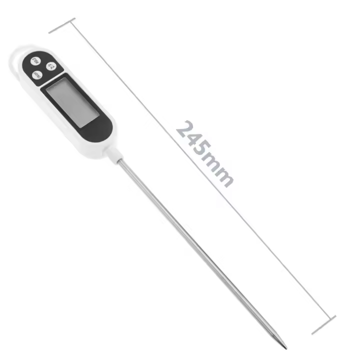 Termómetro digital sonda rígida cocina y alimentos LCD -50ºc to +300ºc TP300 - 1