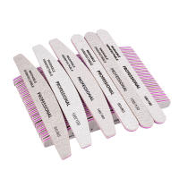 Kit Profesional De Archos Para Uñas 3/5/10pcs Sandía Negra 80/100/180 Grados Lijadores De Uñas De Acrílico Para Pulir Y Esmalte - details 5