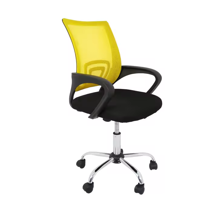 Furniture Style S.L. Silla de Estudio Juvenil Martina Gris Textil-rejilla Transpirable - 1