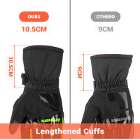 Guantes De Motocicleta Para Invierno Impermeables Gant Moto Tacto De Pantalla Hombres Completo Dedos Guantes De Conducción De Motocicleta - details 1