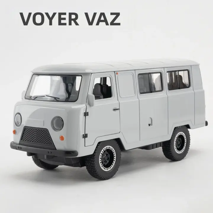 Modelo De Coche a Escala 1:18 UAZ Viajero De Rusia Juguete De Aleación De Metal Simulación Con Sonido Y Luz Regalos Para Niños - 1