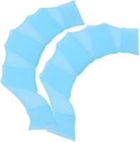 2 Pair Swimming Hand Paddle Frog Silicone Fins Swimming Gloves Webbed Surfing Frog Claw Surfing Paddles Aquatic Swim Snorkeling - details 0