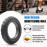 Pneumático De Actualización De 10 Pulgadas 10x2.50 Explosion-proof Honeycomb Tires Sólidos Antideslizantes Compatibles Con Ninebot Max G30 Scooter Eléctrico - details 0