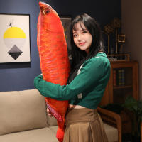 Juguete De Peluche Realista De Arowana Dorada Cálido Y Suave Muñeco De Pescado Almohadilla De Pescado Cojín Para Gatos Regalo Para Todas Las Edades - details 21