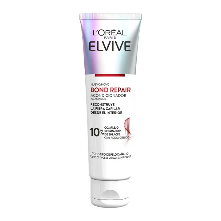 L'Oréal Paris | Rutina Elvive Bond Repair Champú, Acondicionador, Pre-Champu y Sérum Fortificante sin Sulfatos Rutina de Reconstrucción Profunda - 1