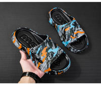Zapatillas De Verano Para Hombre Y Mujer Con Diseño Gráfico Grueso Y Plataforma Para Parejas Zapatos De Casa Transpirables Y Cómodos Para Uso Interior - details 19