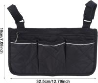 Bolsa de almacenamiento para Silla de ruedasReposabrazos impermeable Universal - details 0