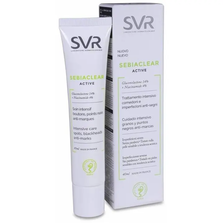 Svr Sebiaclear Active Gel Tratamiento Intensivo Anti-Marcas 40Ml - 1